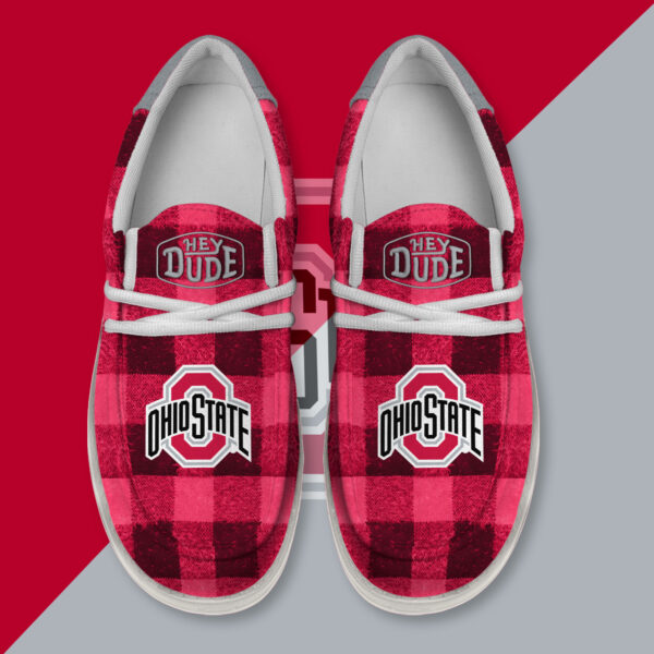 Tubopro Ohio State Buckeyes Personalized Hey Dude Shoes For Men And Women