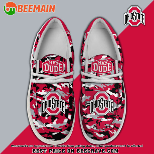 Tubopro Ohio State Buckeyes Personalized Hey Dude Shoes For Men And Women