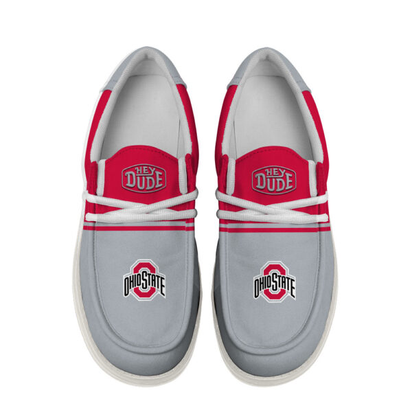 Tubopro Ohio State Buckeyes Personalized Hey Dude Shoes For Men And Women - Image 4
