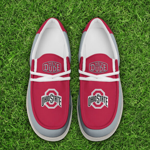 Tubopro Ohio State Buckeyes Personalized Hey Dude Shoes For Men And Women - Image 4