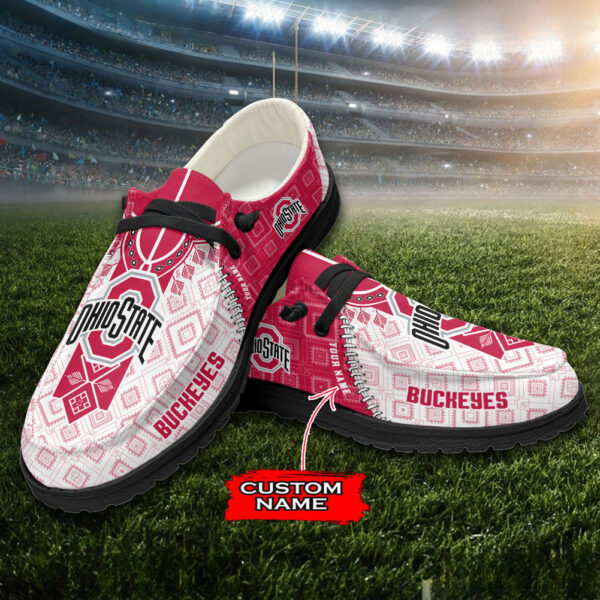 Tubopro Ohio State Buckeyes Personalized Hey Dude Shoes For Men And Women - Image 5