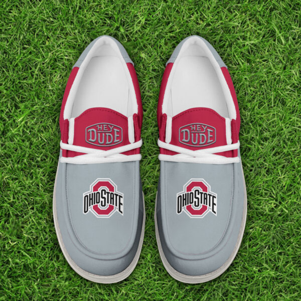 Tubopro Ohio State Buckeyes Personalized Hey Dude Shoes For Men And Women - Image 5