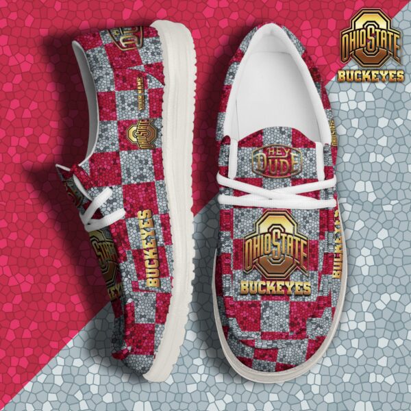 Tubopro Ohio State Buckeyes Personalized Hey Dude Shoes For Men And Women