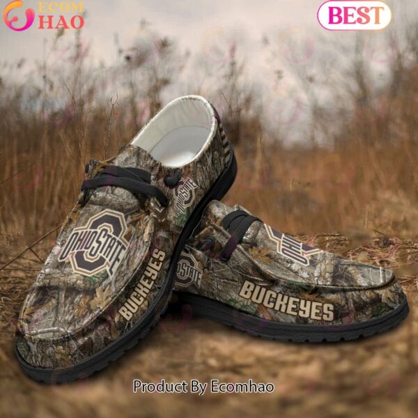 Tubopro Ohio State Buckeyes Personalized Hey Dude Shoes For Men And Women - Image 4