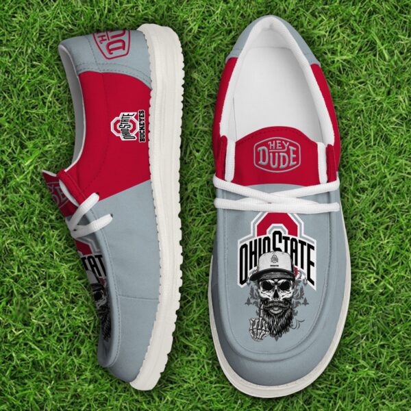 Tubopro Ohio State Buckeyes Personalized Hey Dude Shoes For Men And Women