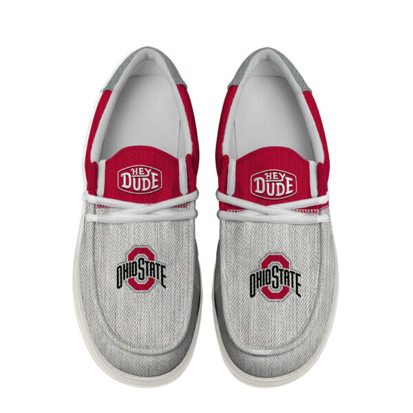 Tubopro Ohio State Buckeyes Personalized Hey Dude Shoes For Men And Women - Image 4