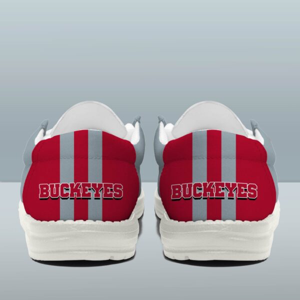 Tubopro Ohio State Buckeyes Personalized Hey Dude Shoes For Men And Women - Image 4