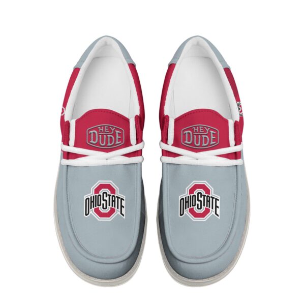 Tubopro Ohio State Buckeyes Personalized Hey Dude Shoes For Men And Women - Image 5