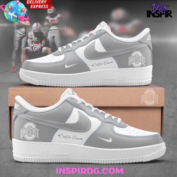 Tubopro Ohio State Football Air Low-Top Sneakers Shoes For Men And Women