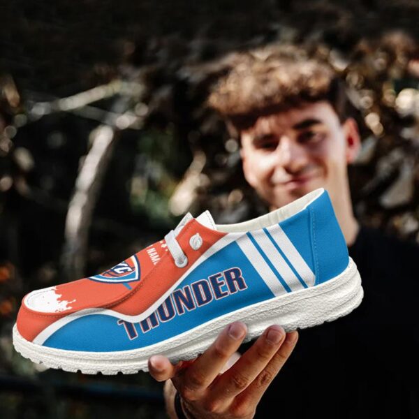 Tubopro Oklahoma City Thunders Hey Dude Shoes For Men And Women - Image 3
