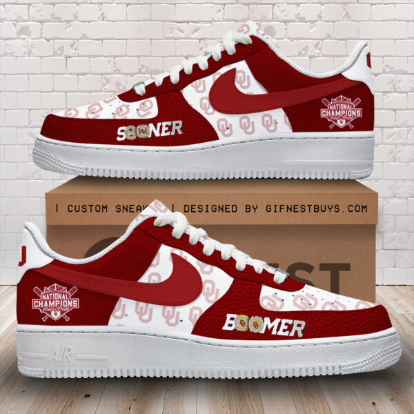 Tubopro Oklahoma Sooners Air Low-Top Sneakers Shoes For Men And Women