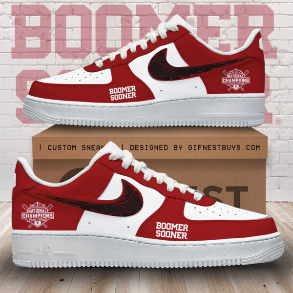 Tubopro Oklahoma Sooners Air Low-Top Sneakers Shoes For Men And Women