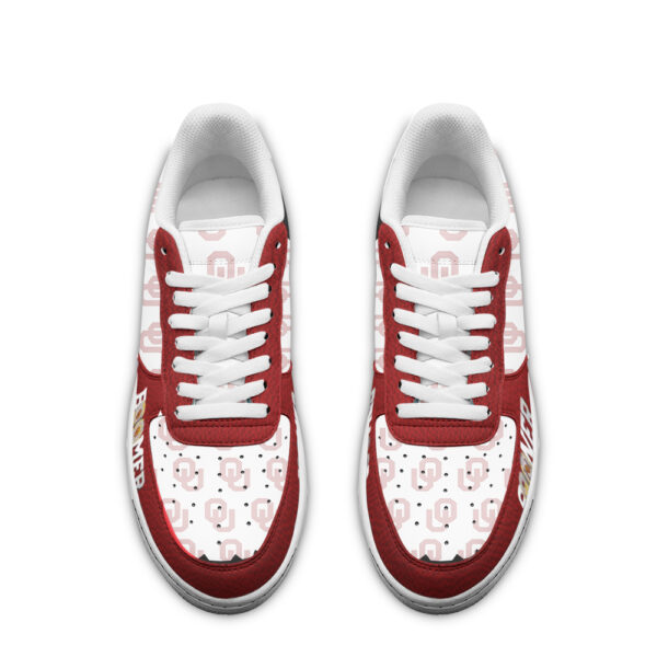Tubopro Oklahoma Sooners Air Low-Top Sneakers Shoes For Men And Women - Image 2
