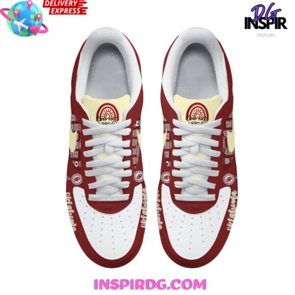 Tubopro Oklahoma Sooners Air Low-Top Sneakers Shoes For Men And Women - Image 4