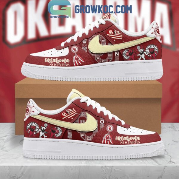 Tubopro Oklahoma Sooners Air Low-Top Sneakers Shoes For Men And Women