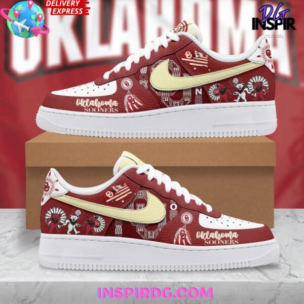 Tubopro Oklahoma Sooners Air Low-Top Sneakers Shoes For Men And Women