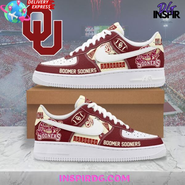 Tubopro Oklahoma Sooners Air Low-Top Sneakers Shoes For Men And Women