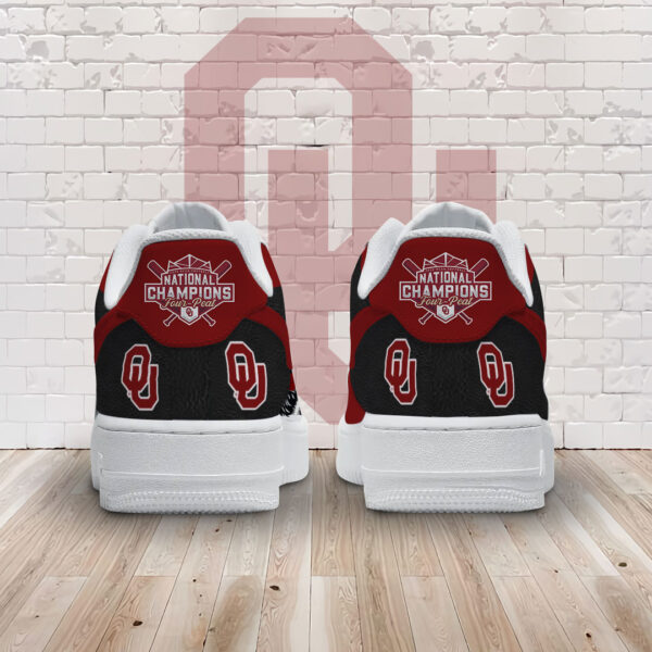 Tubopro Oklahoma Sooners Air Low-Top Sneakers Shoes For Men And Women - Image 2