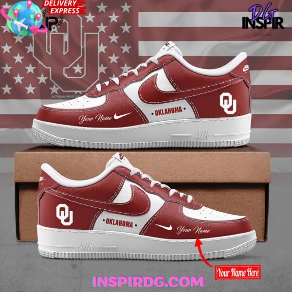 Tubopro Oklahoma Sooners Air Low-Top Sneakers Shoes For Men And Women