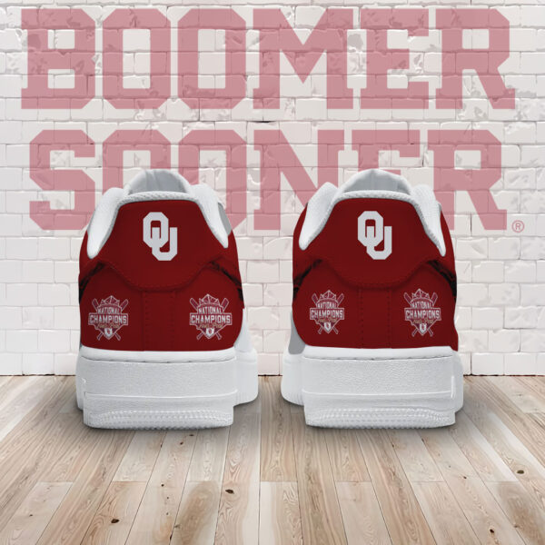Tubopro Oklahoma Sooners Air Low-Top Sneakers Shoes For Men And Women - Image 3