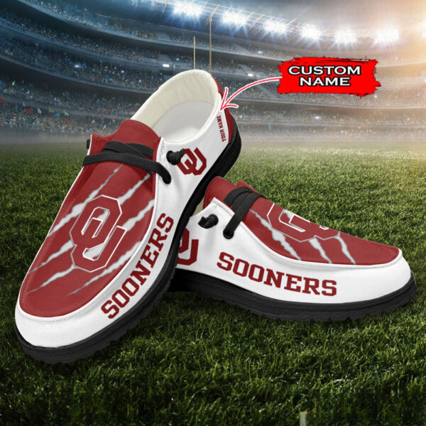 Tubopro Oklahoma Sooners Hey Dude Shoes For Men And Women - Image 2