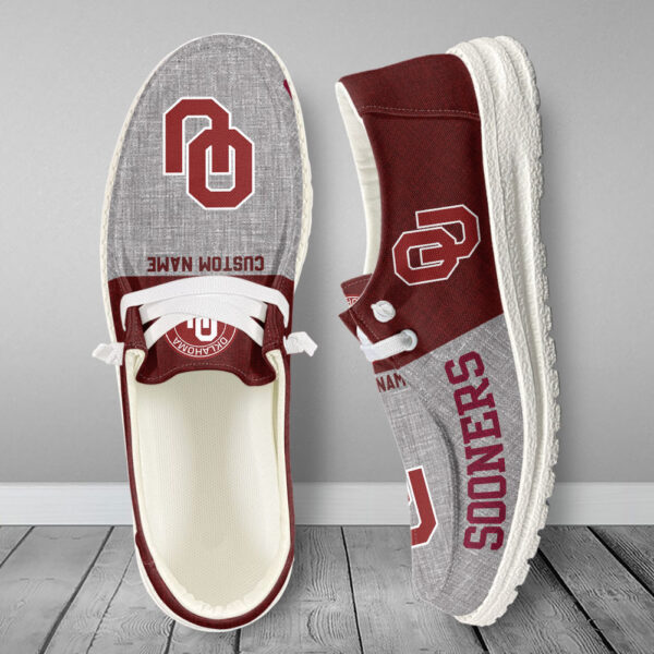 Tubopro Oklahoma Sooners Hey Dude Shoes For Men And Women - Image 5