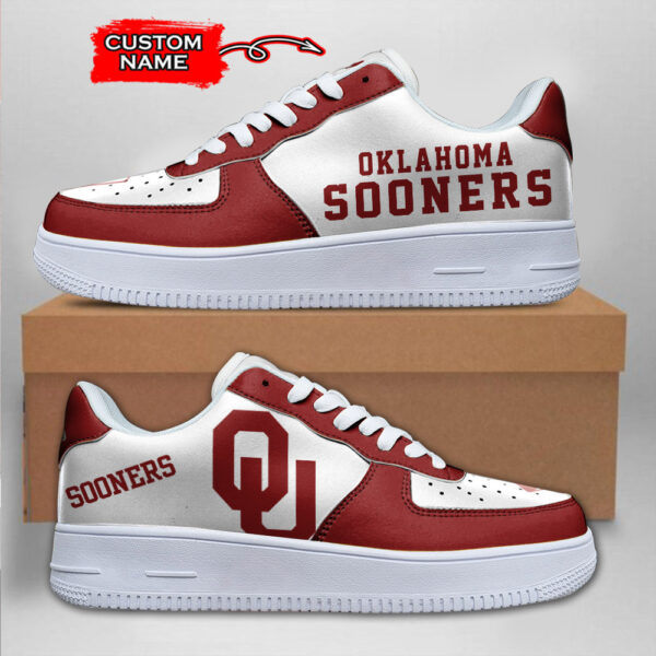 Tubopro Oklahoma Sooners NCAA Air Low-Top Sneakers Shoes For Men And Women