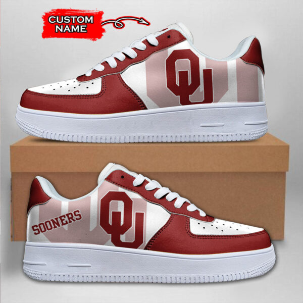 Tubopro Oklahoma Sooners NCAA Air Low-Top Sneakers Shoes For Men And Women