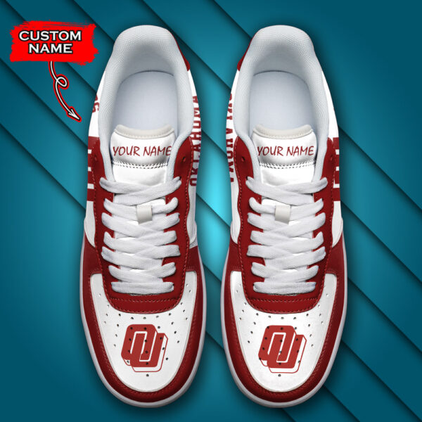 Tubopro Oklahoma Sooners NCAA Air Low-Top Sneakers Shoes For Men And Women - Image 4