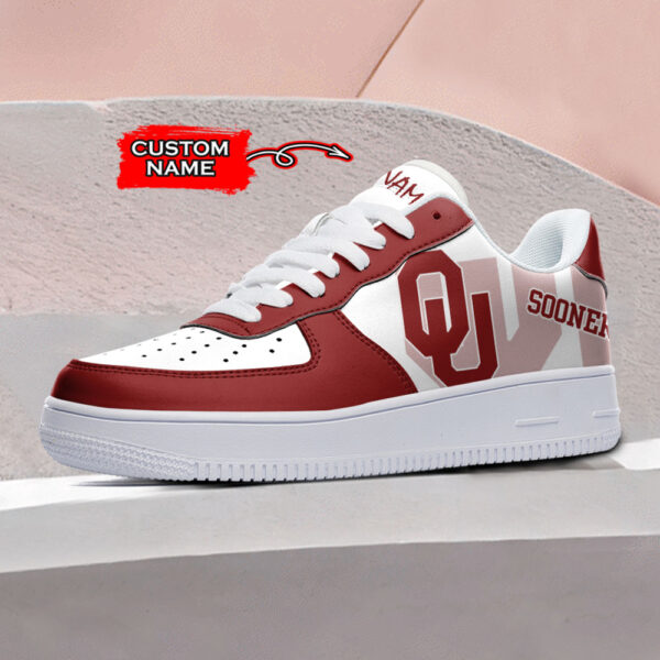 Tubopro Oklahoma Sooners NCAA Air Low-Top Sneakers Shoes For Men And Women - Image 2