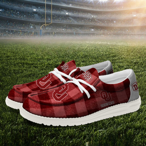 Tubopro Oklahoma Sooners Personalized Hey Dude Shoes For Men And Women - Image 3