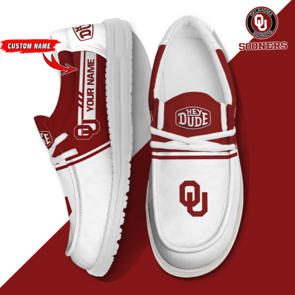 Tubopro Oklahoma Sooners Personalized Hey Dude Shoes For Men And Women