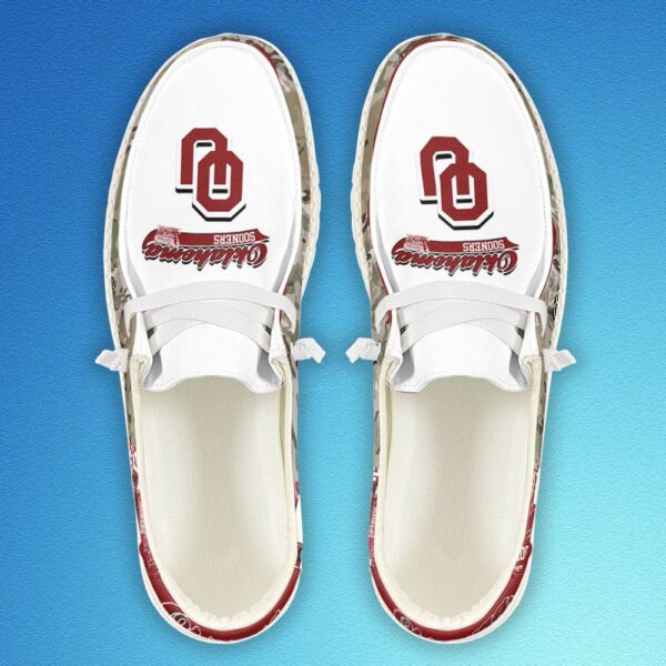 Tubopro Oklahoma Sooners Personalized Hey Dude Shoes For Men And Women - Image 3