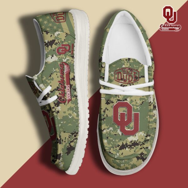 Tubopro Oklahoma Sooners Personalized Hey Dude Shoes For Men And Women