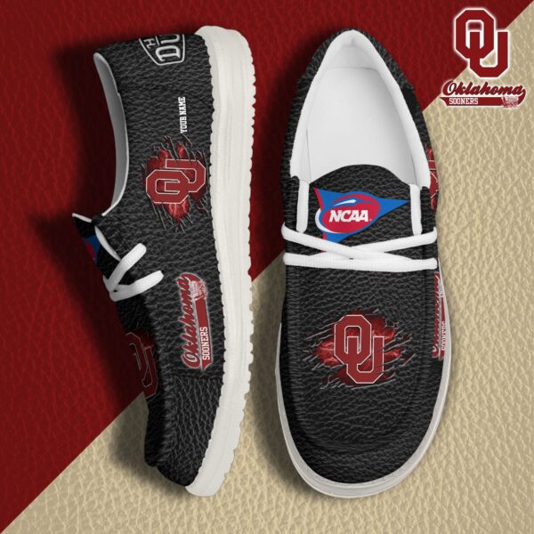 Tubopro Oklahoma Sooners Personalized Hey Dude Shoes For Men And Women