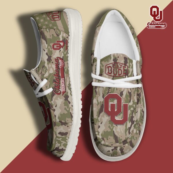 Tubopro Oklahoma Sooners Personalized Hey Dude Shoes For Men And Women