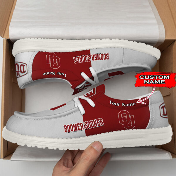 Tubopro Oklahoma Sooners Personalized Hey Dude Shoes For Men And Women - Image 2