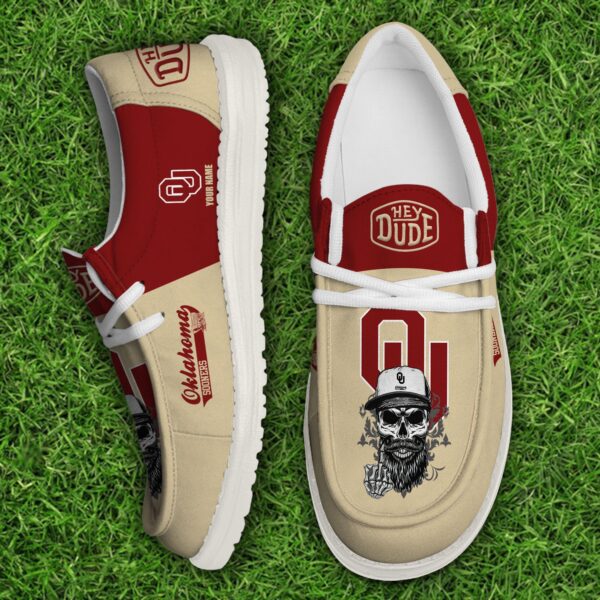 Tubopro Oklahoma Sooners Personalized Hey Dude Shoes For Men And Women