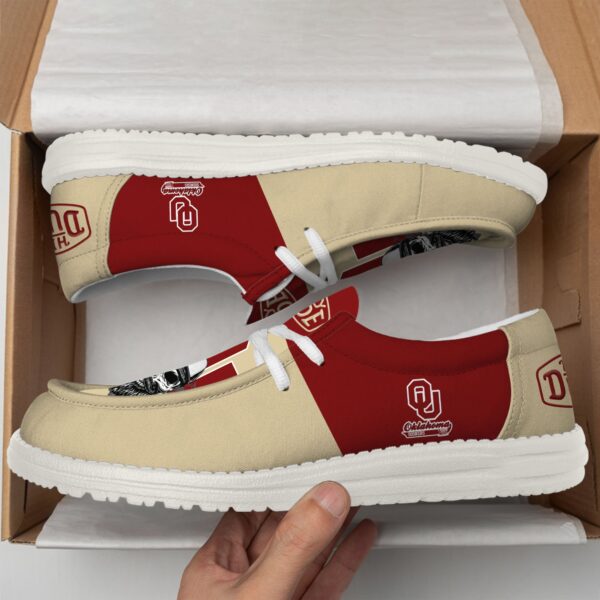 Tubopro Oklahoma Sooners Personalized Hey Dude Shoes For Men And Women - Image 3