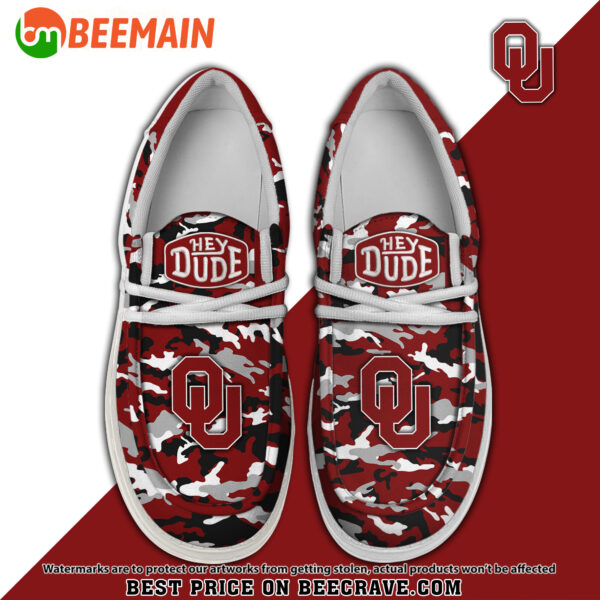 Tubopro Oklahoma Sooners Personalized Hey Dude Shoes For Men And Women