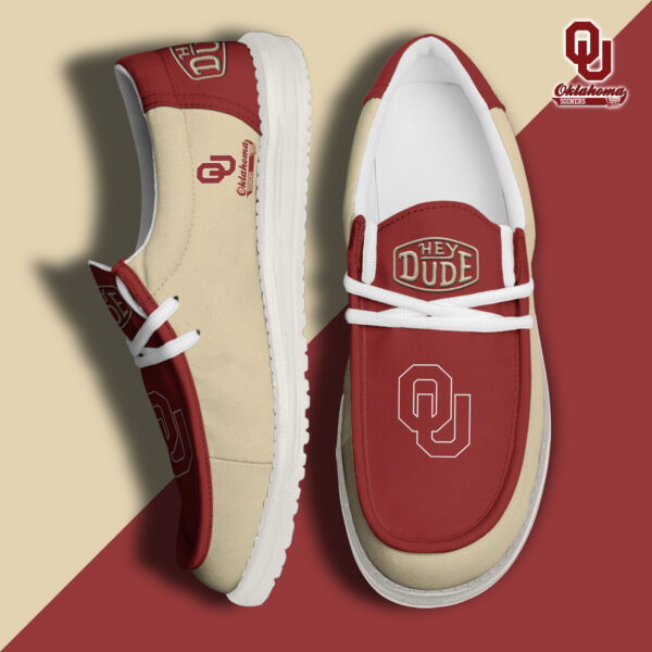 Tubopro Oklahoma Sooners Personalized Hey Dude Shoes For Men And Women