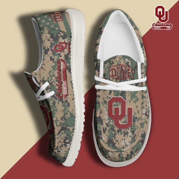Tubopro Oklahoma Sooners Personalized Hey Dude Shoes For Men And Women