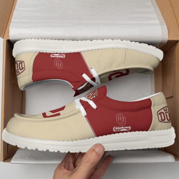 Tubopro Oklahoma Sooners Personalized Hey Dude Shoes For Men And Women - Image 3