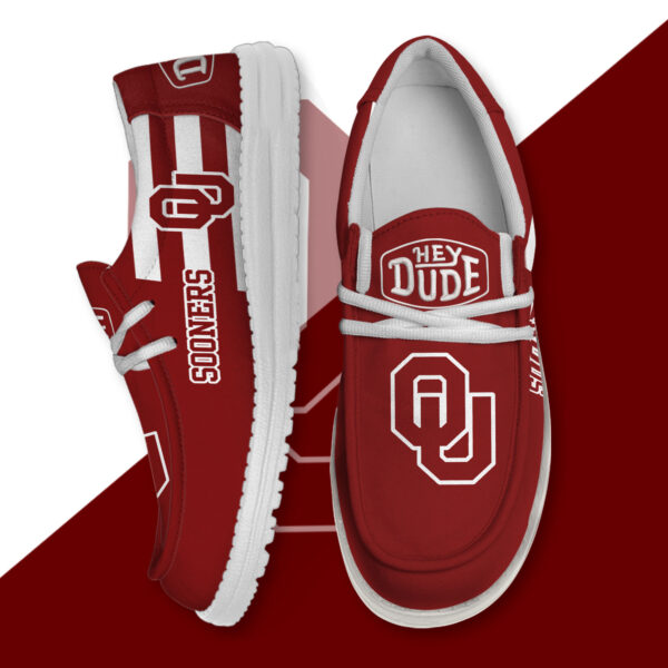 Tubopro Oklahoma Sooners Personalized Hey Dude Shoes For Men And Women