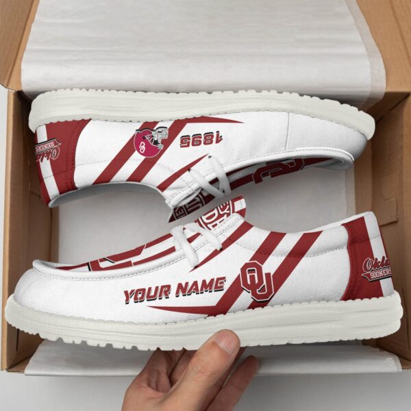 Tubopro Oklahoma Sooners Personalized Hey Dude Shoes For Men And Women - Image 2