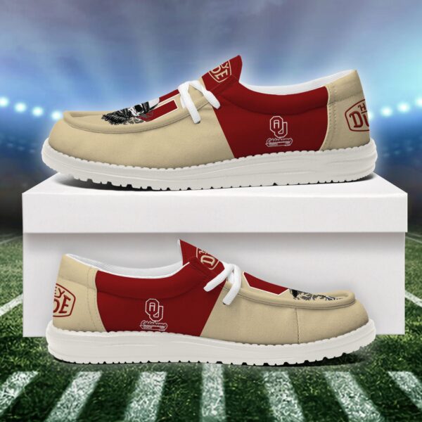 Tubopro Oklahoma Sooners Personalized Hey Dude Shoes For Men And Women - Image 4