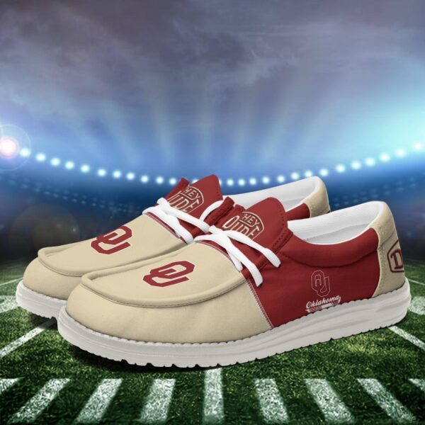 Tubopro Oklahoma Sooners Personalized Hey Dude Shoes For Men And Women - Image 4