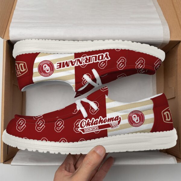Tubopro Oklahoma Sooners Personalized Hey Dude Shoes For Men And Women