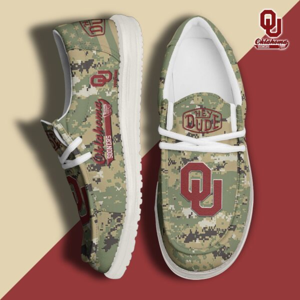 Tubopro Oklahoma Sooners Personalized Hey Dude Shoes For Men And Women