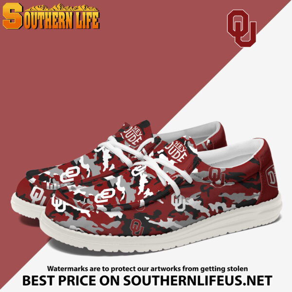 Tubopro Oklahoma Sooners Personalized Hey Dude Shoes For Men And Women - Image 2